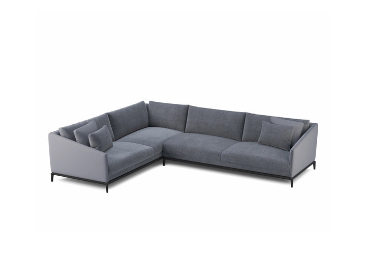 Ikon Sectional Sofa With Wood Leg