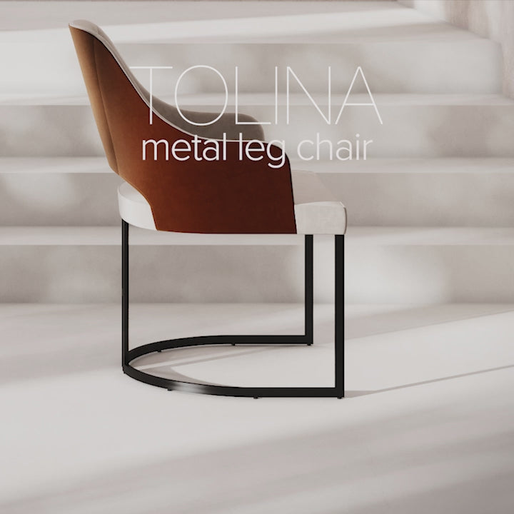 Tolina Metal Leg Chair