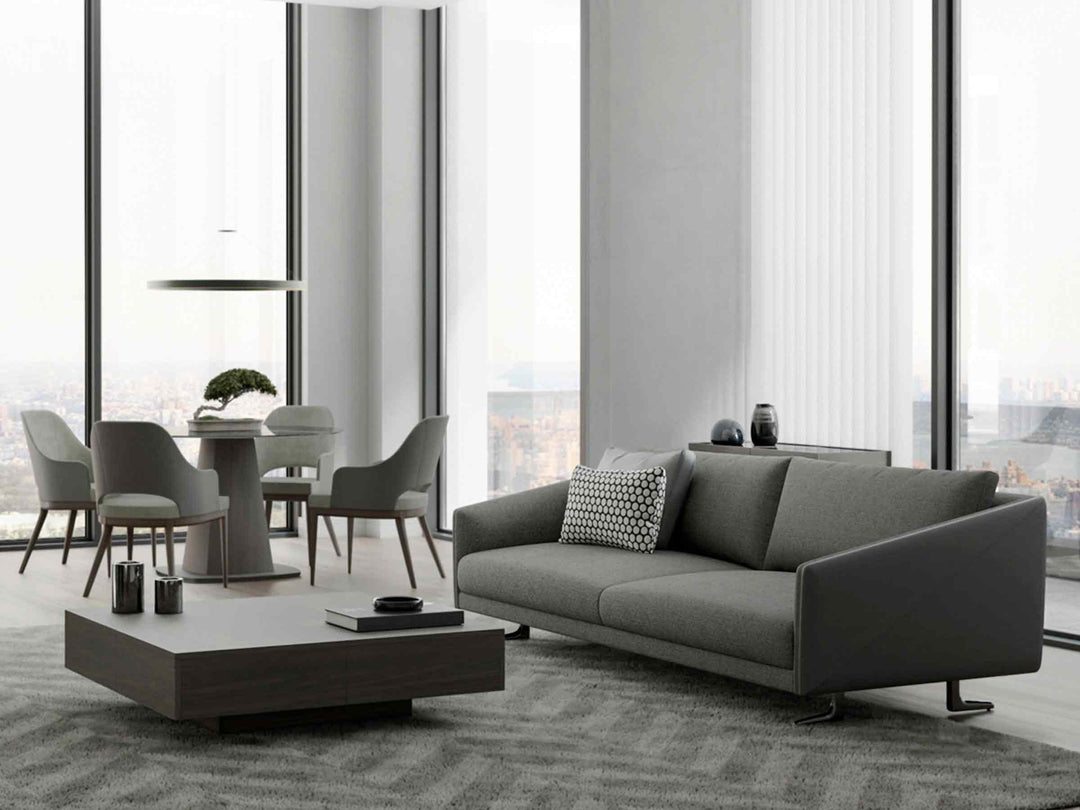 Ikon Dual Upholstery Modern Sofa