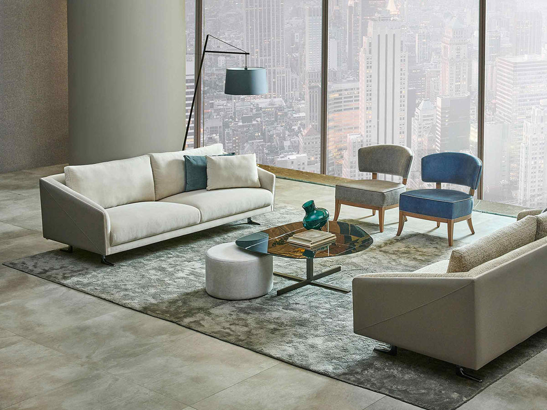 Ikon Dual Upholstery Modern Sofa