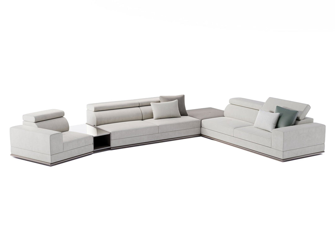 Met Corner Sofa With Integrated Table