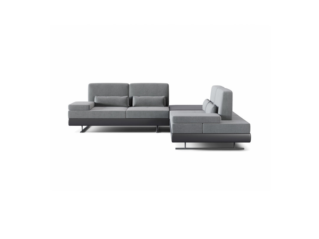 Mony Corner Sofa with Pouf