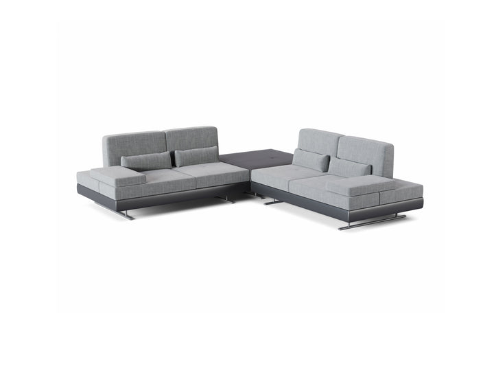 Mony Corner Sofa with Pouf