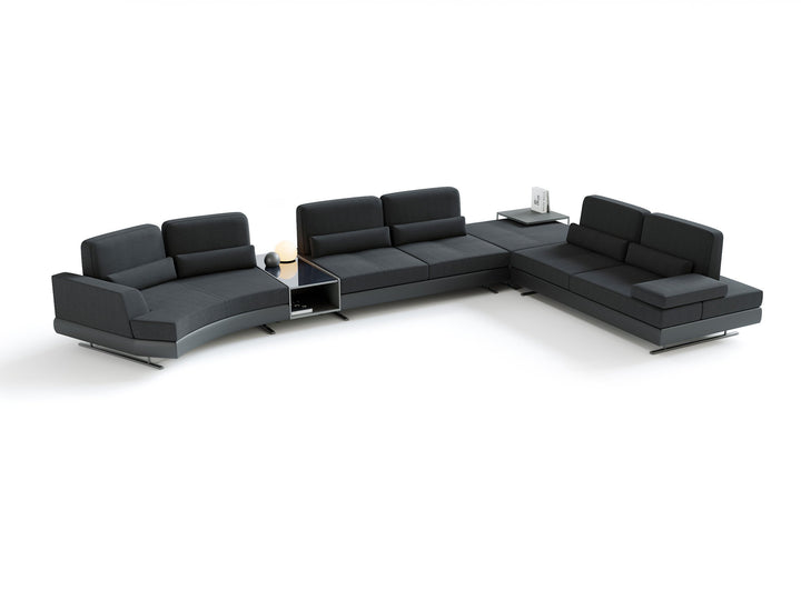 Mony Moon Chaise Corner Sofa with Table